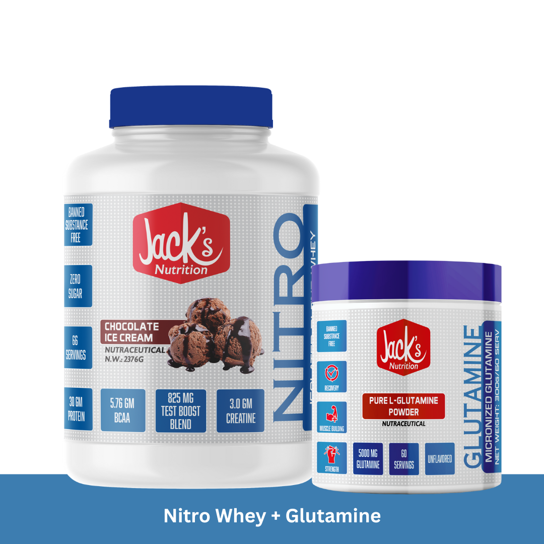 Nitro Whey + Glutamine Combo