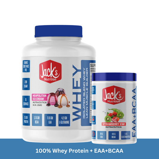 100% Whey Protein + EAA+BCAA Combo