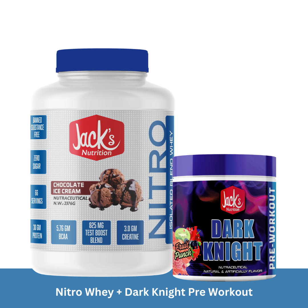 Nitro Whey + Dark Knight Pre Workout Combo