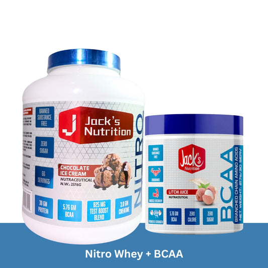 Nitro Whey + BCAA Combo